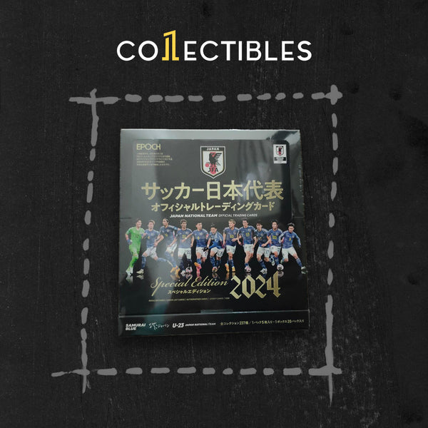 2024 Epoch Japan National Soccer Team Special Edition Official Trading Card Box